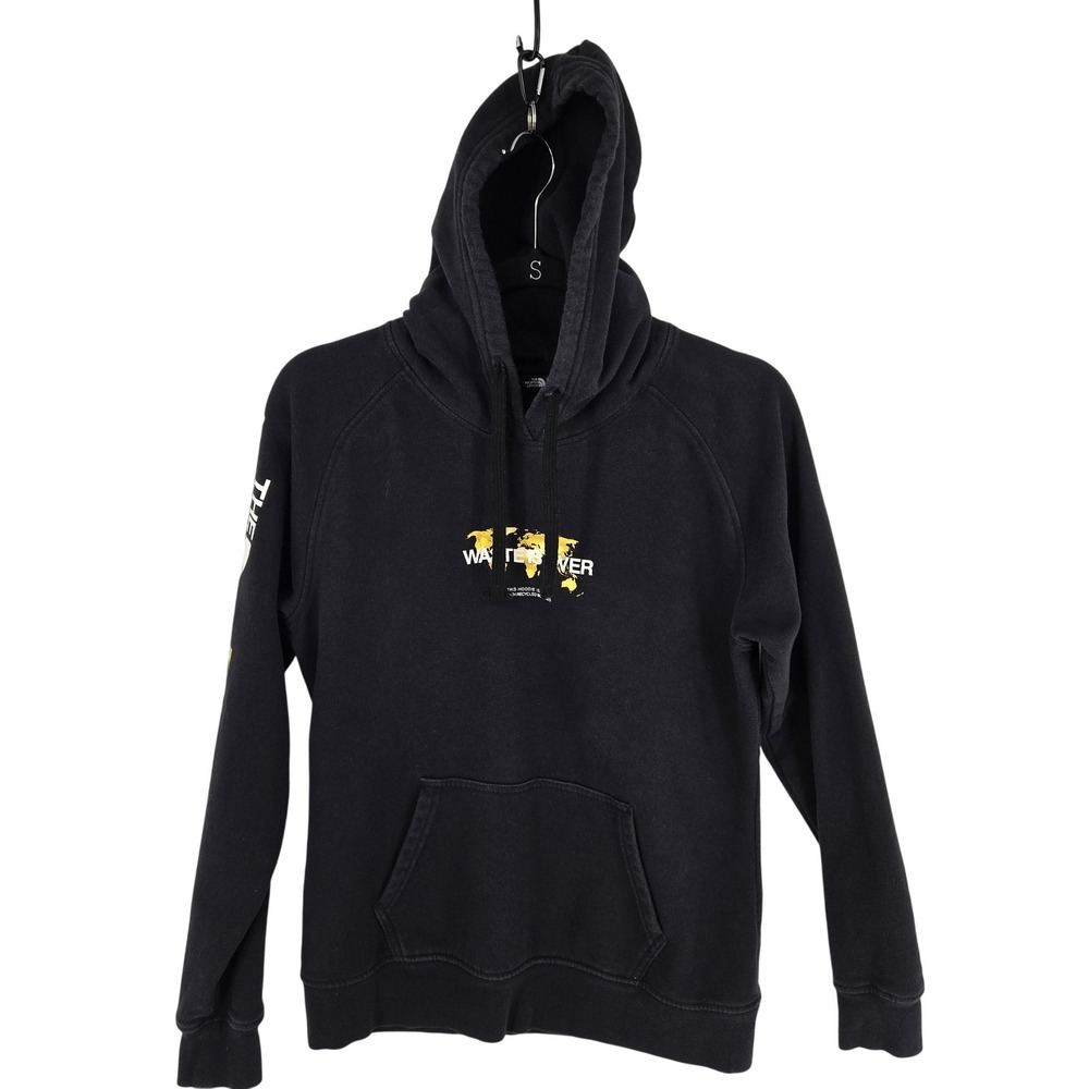 The North Face Hoodie Womens Medium National Geographic World Map SP19 A473N
